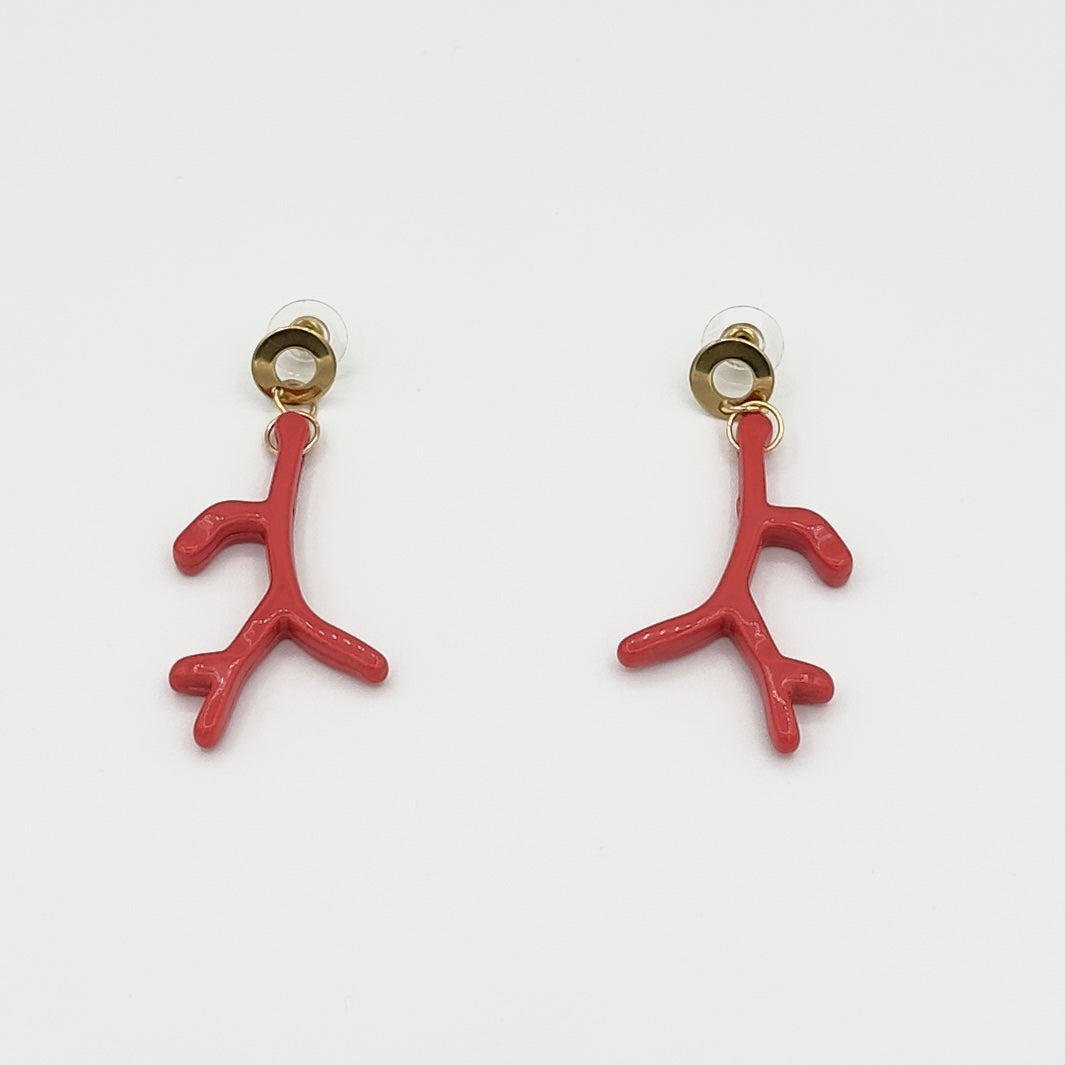 Brinco Algas Vermelho