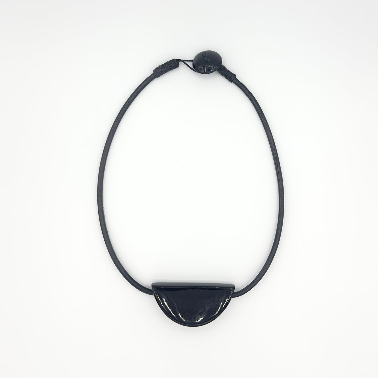 Colar Meia Lua dois lados