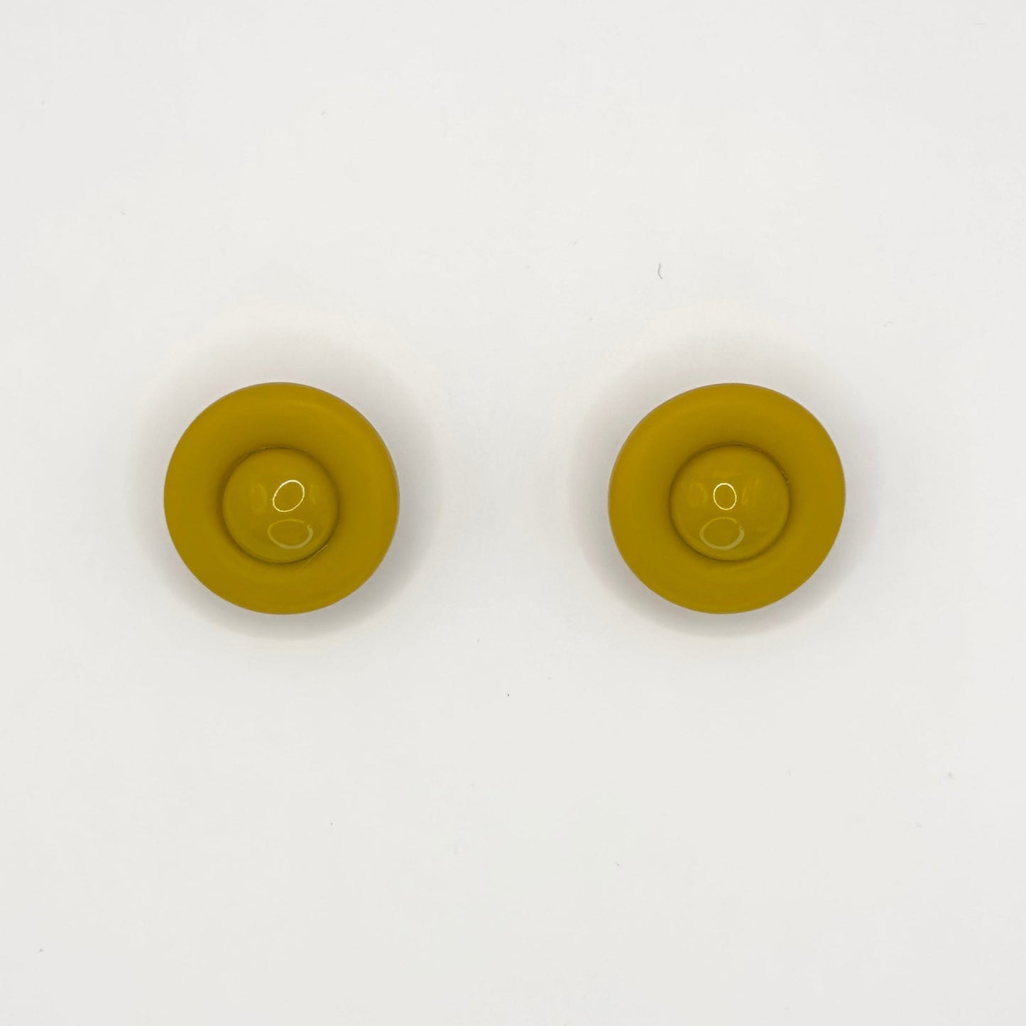 Brinco Vintage Amarelo Torrado - Fridali Shop