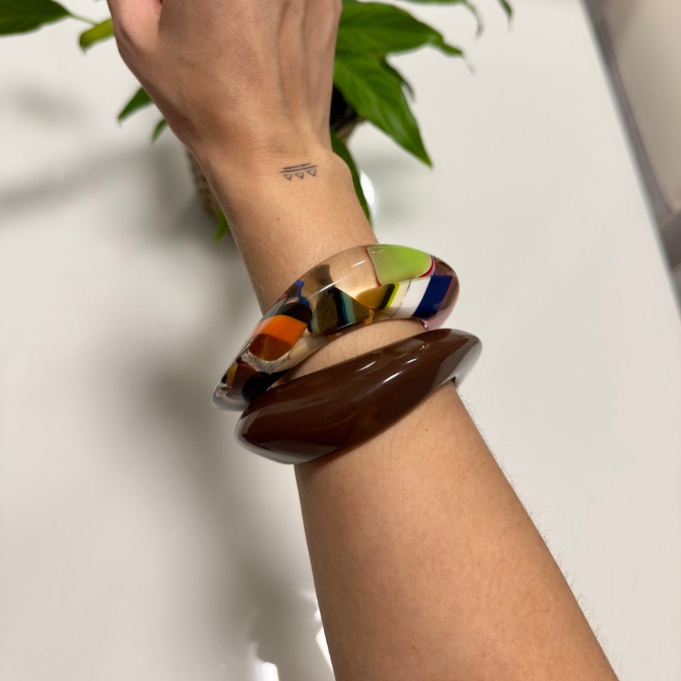 Pulseira Córdoba Castanha - Fridali Shop