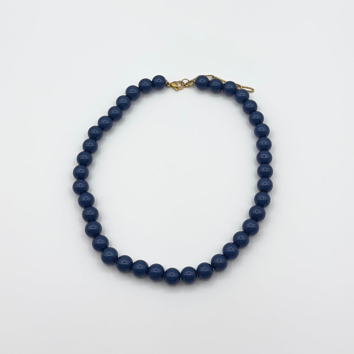 Colar Contas Azul