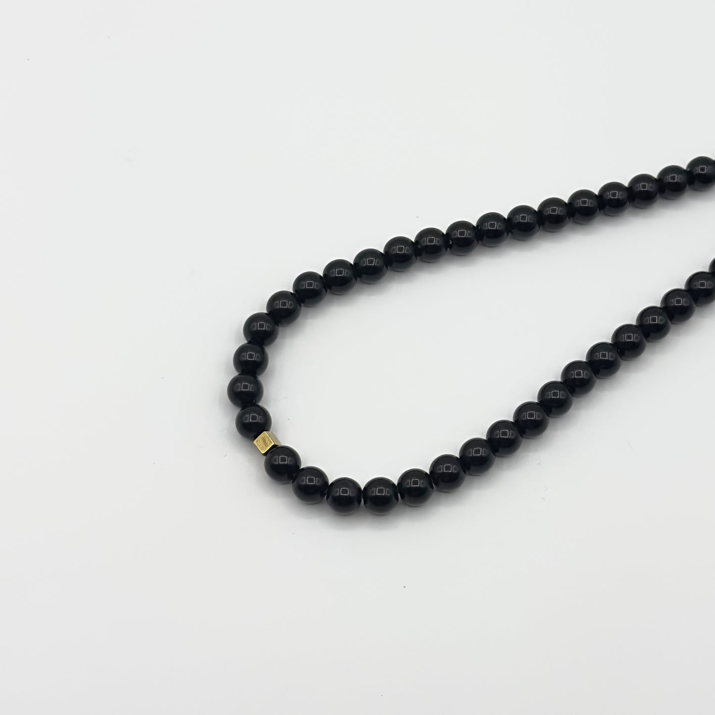 Colar Contas Preto