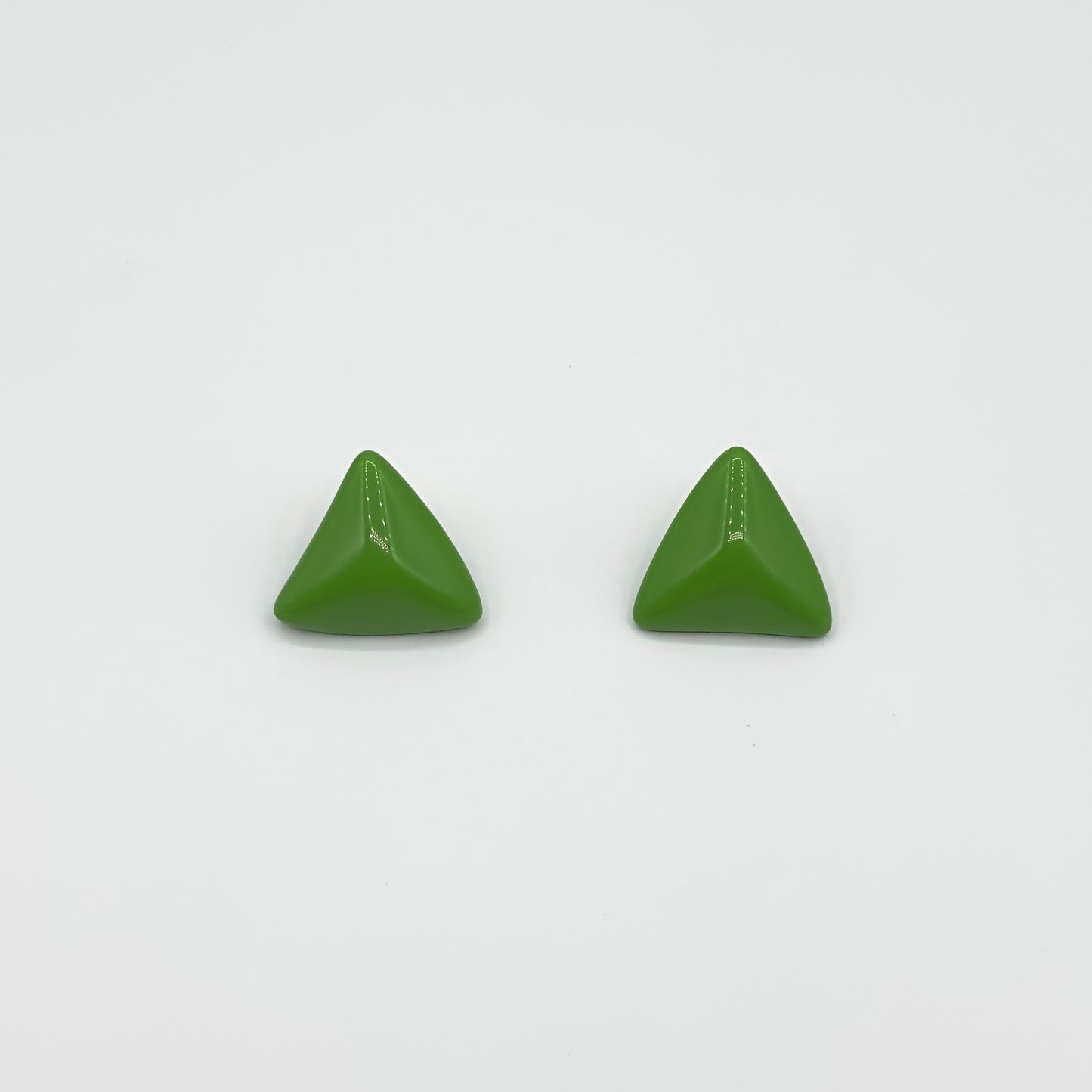 Brinco Triangulo Verde - Fridali Shop