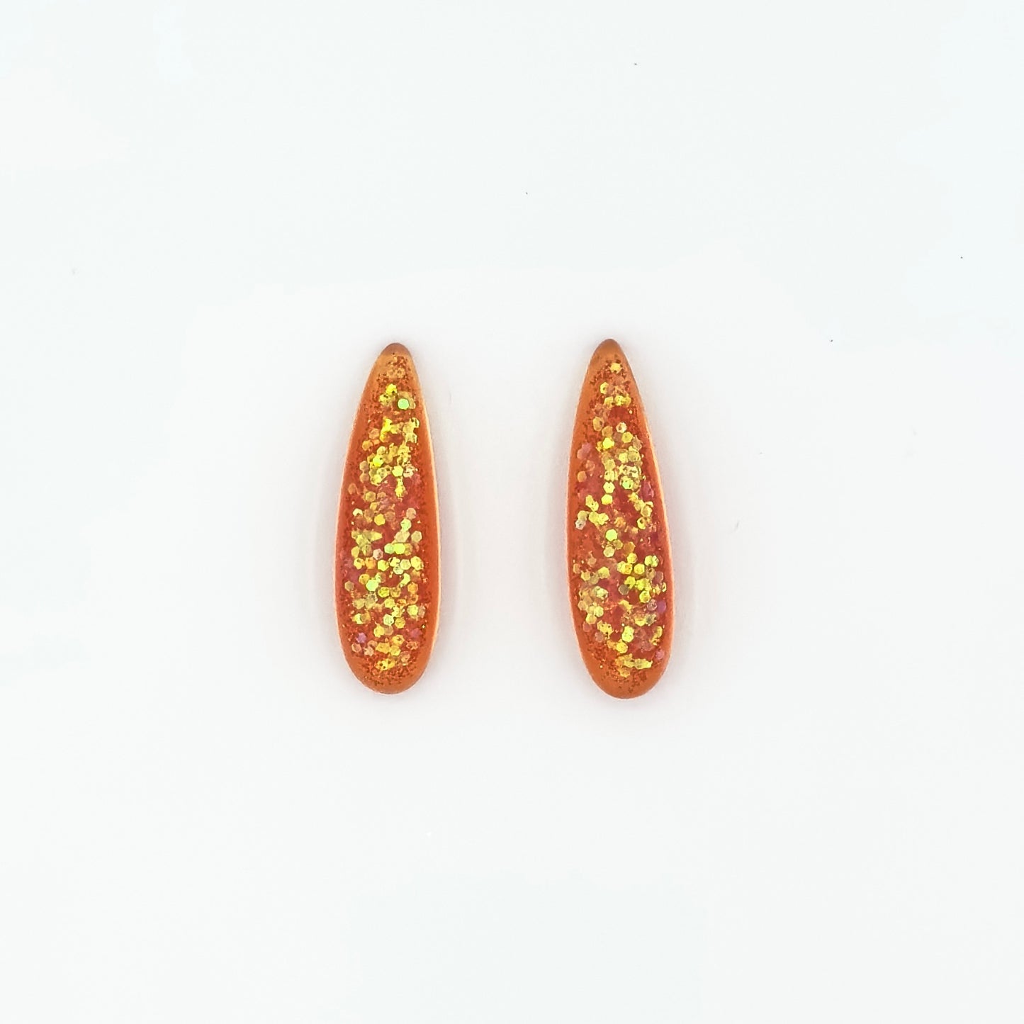 Brinco Valência Laranja vibrante - Fridali Shop