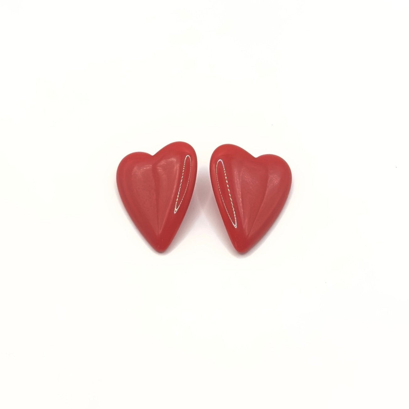 Brinco Corazion Vermelho - Fridali Shop