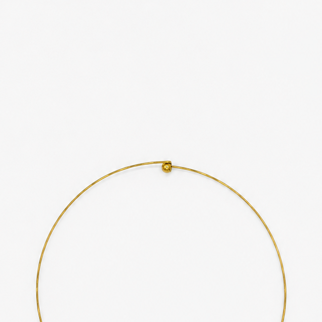 Choker em Aço com Pingente Tartaruga