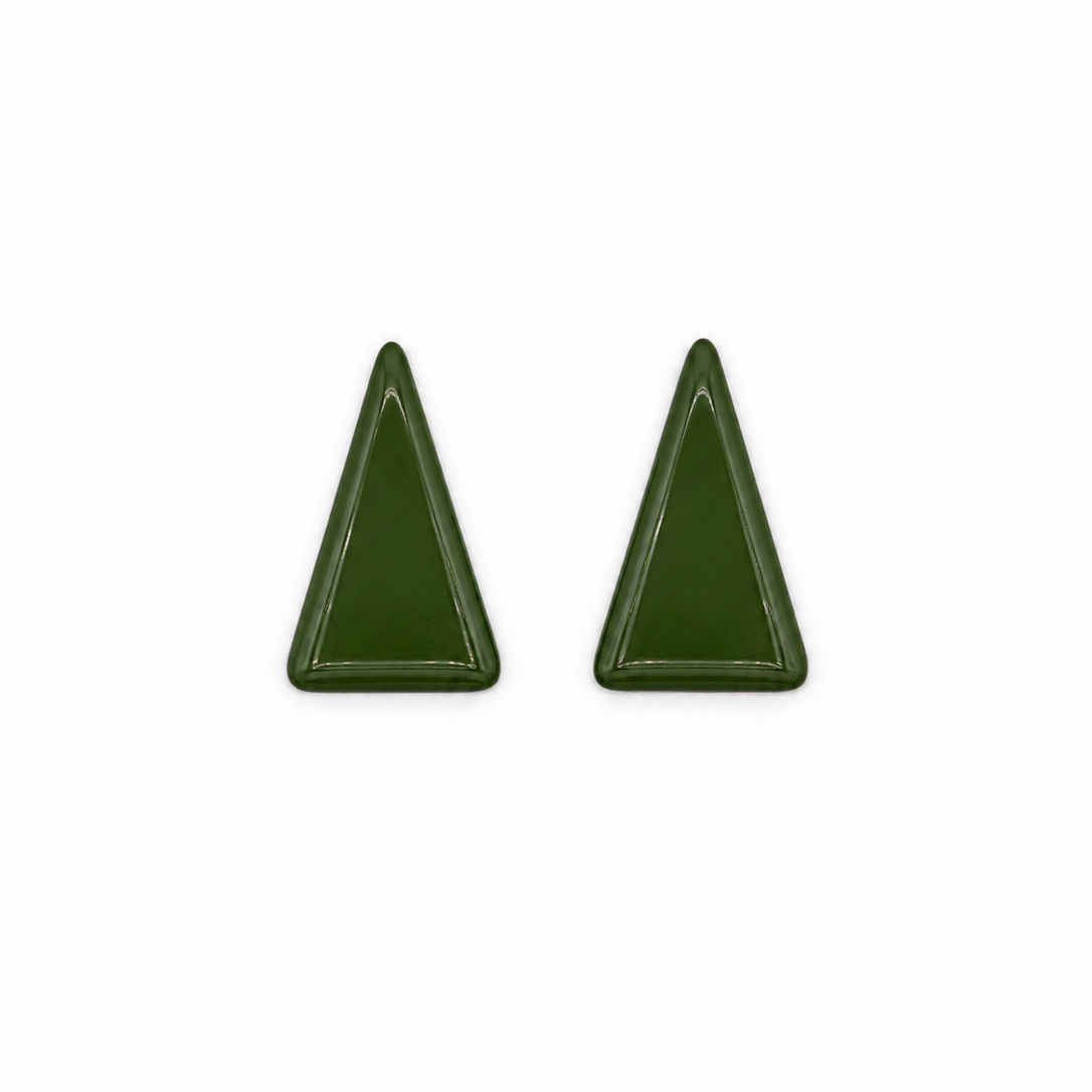 Brinco Triângulo Verde Militar
