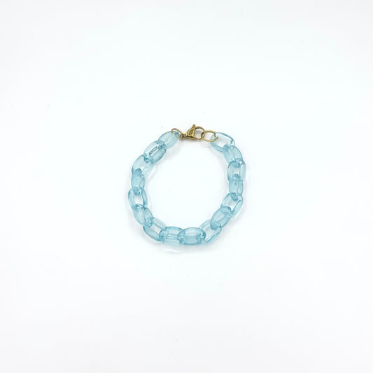 Pulseira Corrente Azul