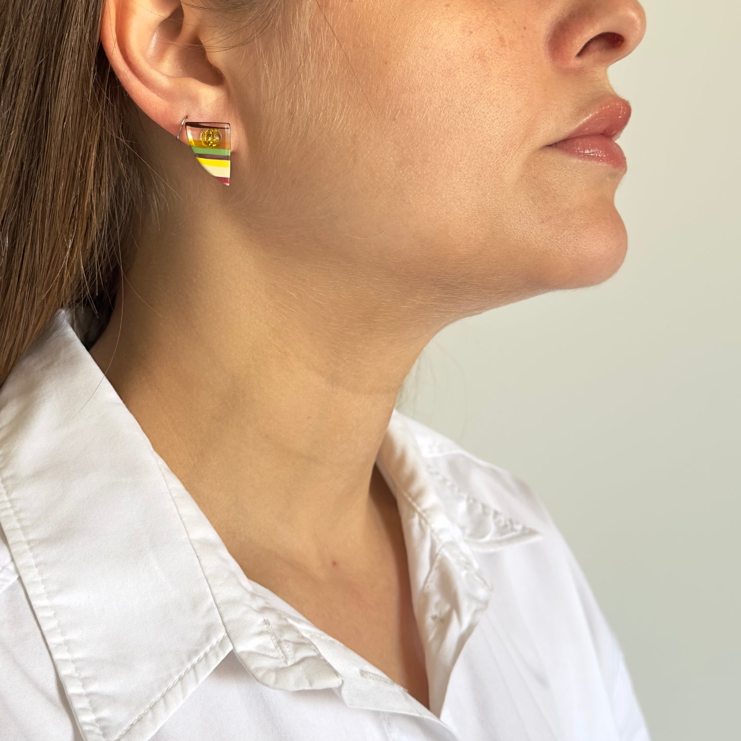 Brinco Pino Colorido