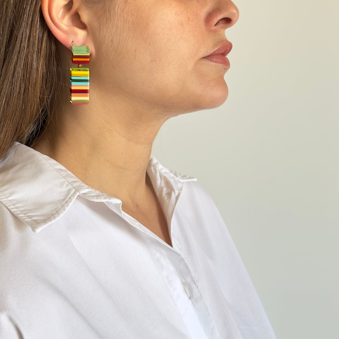 Brinco New York Listras Coloridas