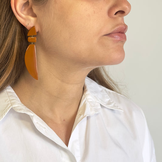 Brinco Fortaleza Terracota