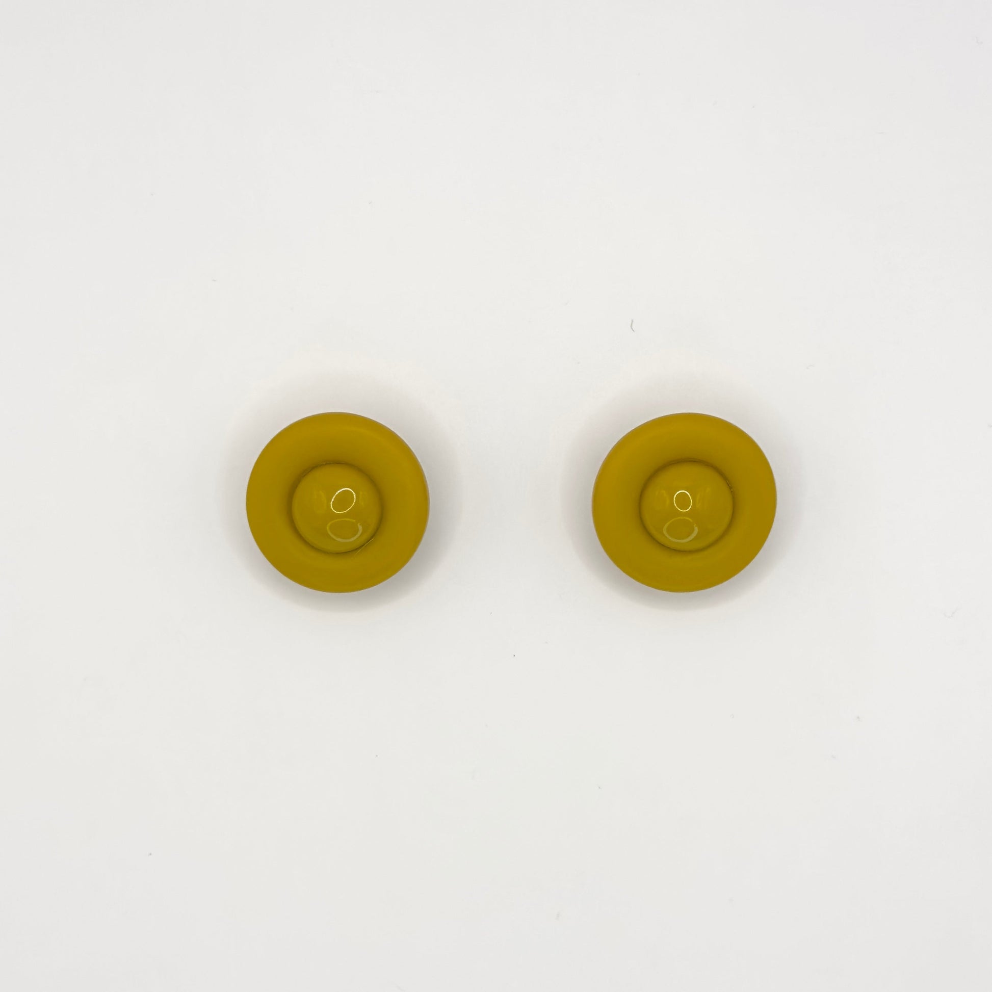 Brinco Vintage Amarelo Torrado - Fridali Shop