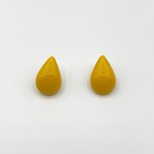 Brinco Gota Amarelo