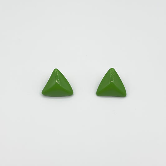 Brinco Triangulo Verde - Fridali Shop