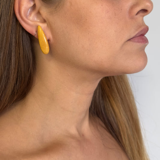 Brinco Valencia dourado - Fridali Shop