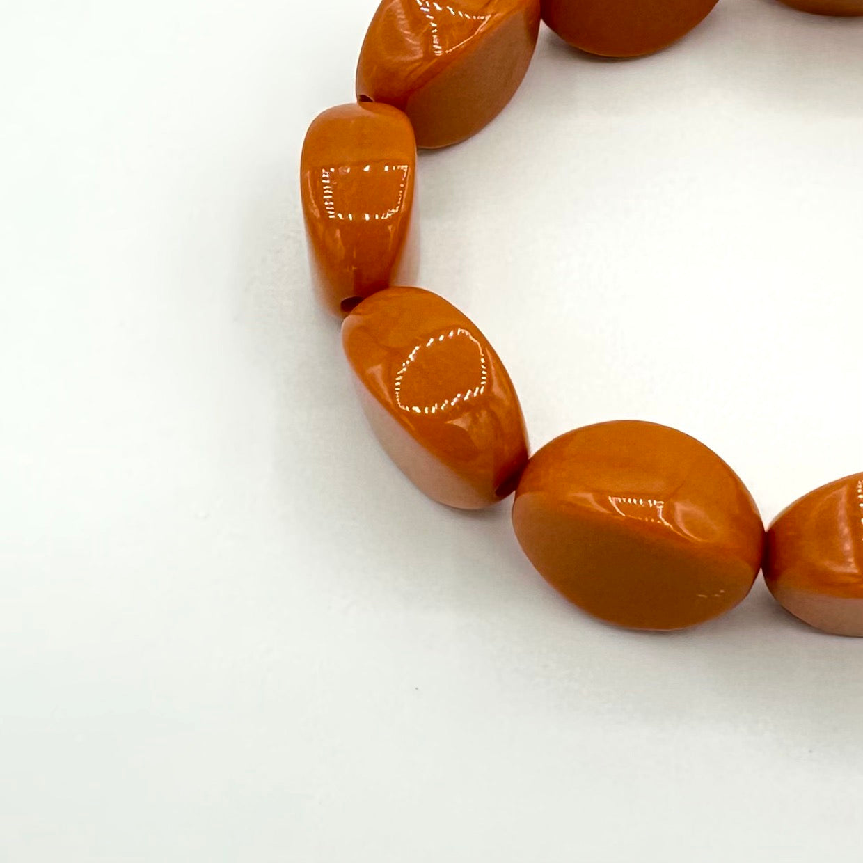 Pulseira Orgânica Laranja - Fridali Shop