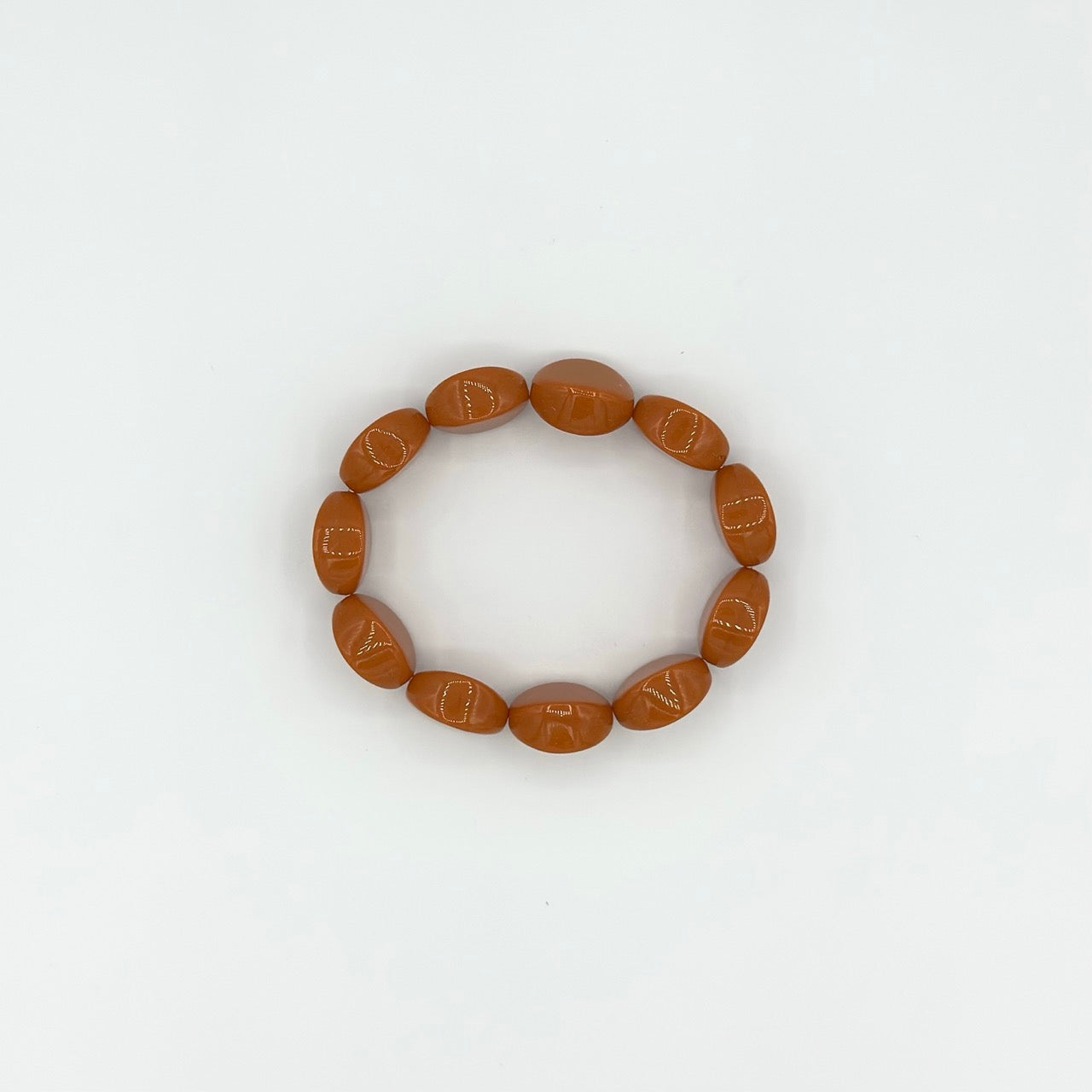 Pulseira Orgânica Laranja - Fridali Shop